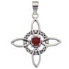 Colgante nudo de bruja de cornalina y plata de 53×40 mm (3)