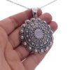colgante botón charro con piedra luna (2)