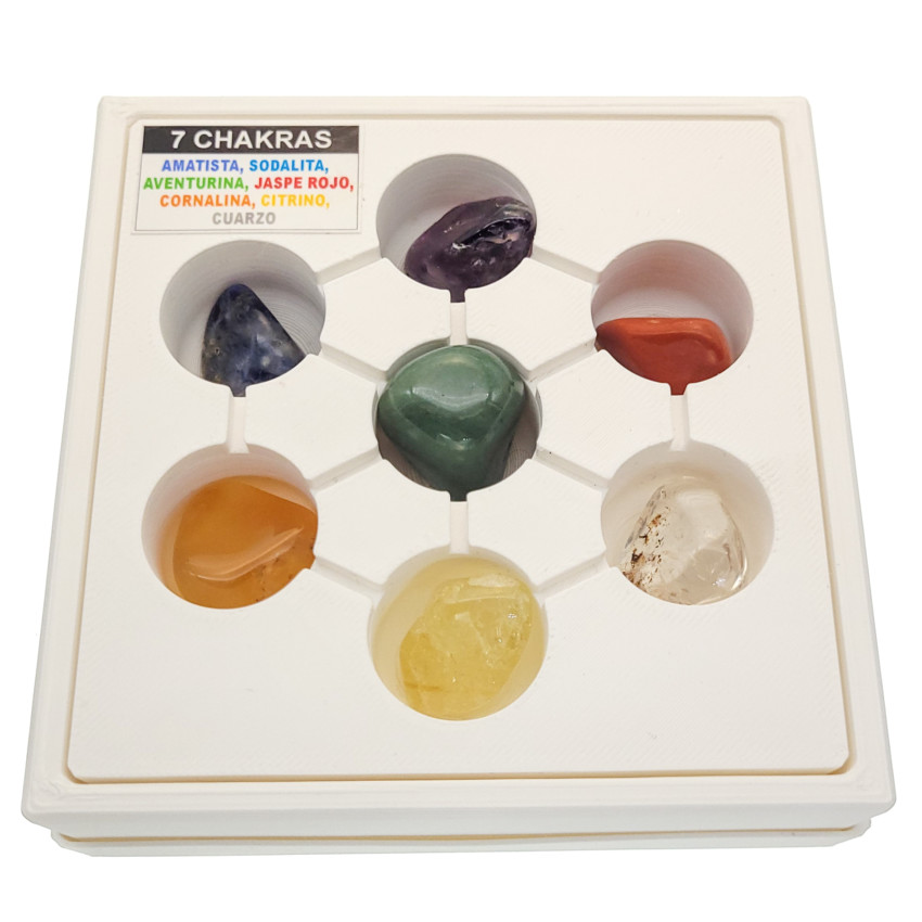 Set 7 piedras de los Chakras (2)