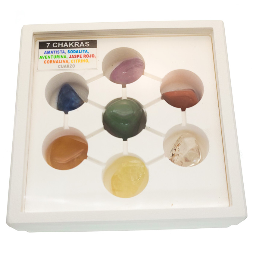 Set 7 piedras de los Chakras (3)