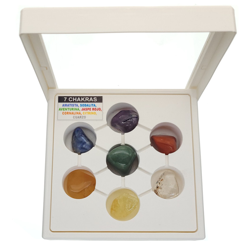 Set 7 piedras de los Chakras (4)