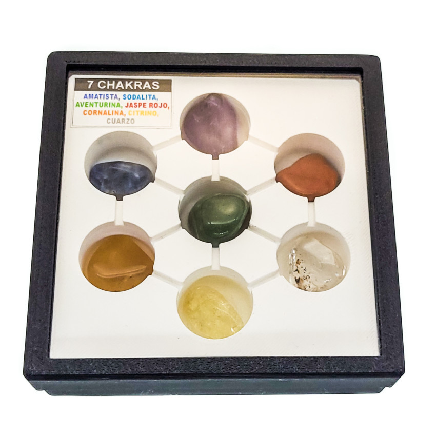 Set 7 piedras de los Chakras (7)