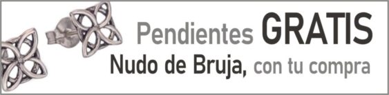 Elige "TRATO" y llévate estos pendientes de plata 925 NUDO DE BRUJA GRATIS por compras superiores a 60 € (Descuentos incluidos)