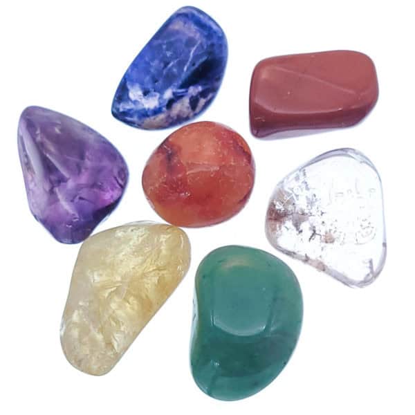 Pack 7 piedras de los Chakras (2)
