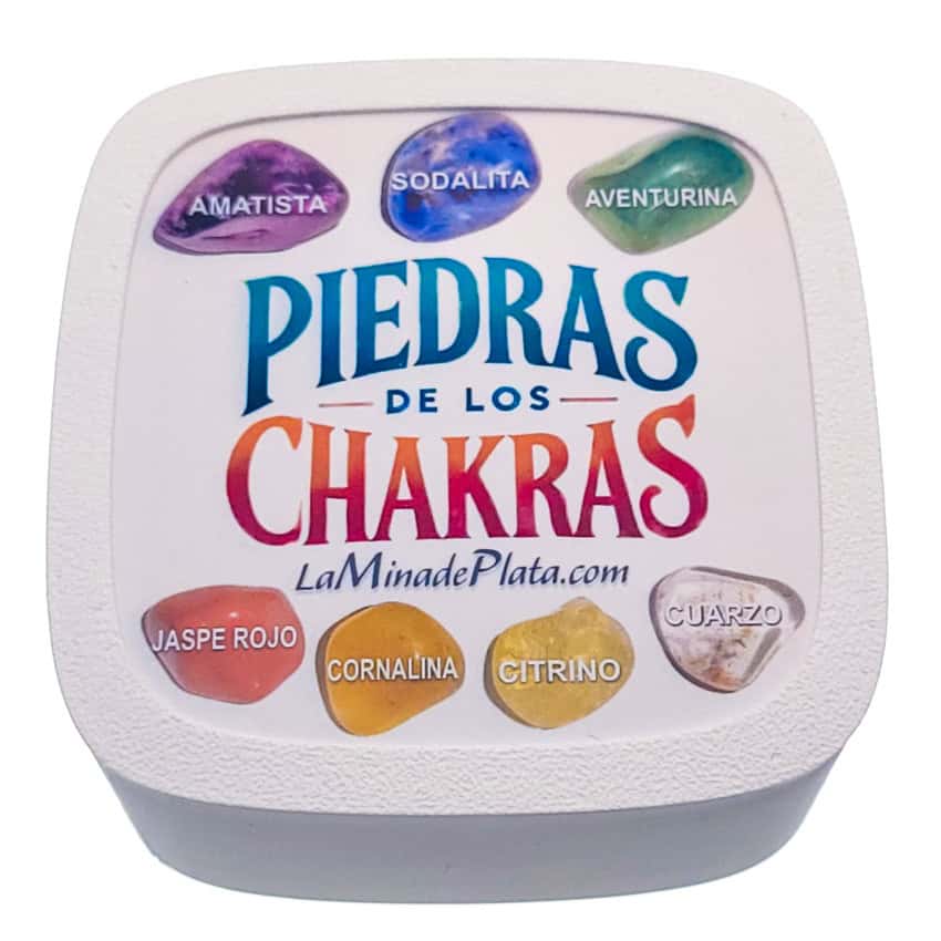 Pack 7 piedras de los Chakras (3)