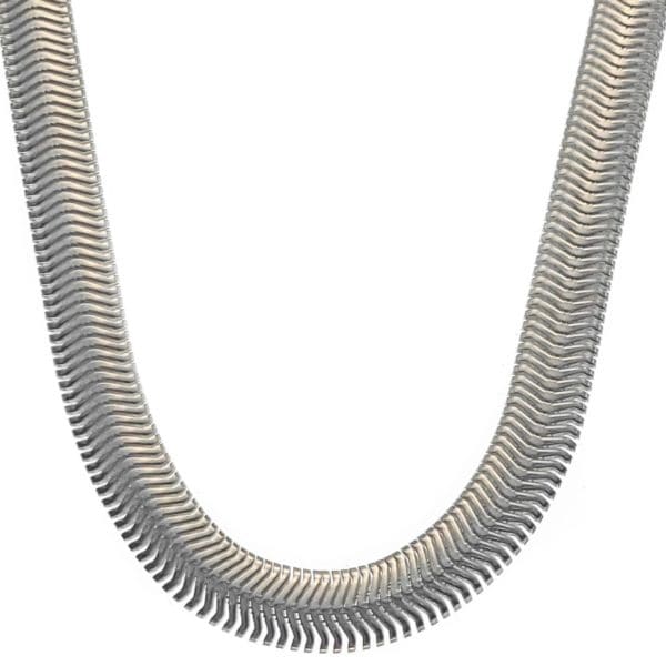 Cadena serpiente de 10 mm de ancho a 45 cms + cad. extensión (1) Cadena serpiente de 10 mm de ancho a 45 cms + cad. extensión (1)