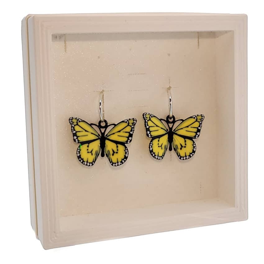 pendientes mariposa amarilla (3) pendientes mariposa amarilla (3)