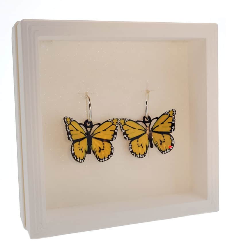 pendientes mariposa dorada pendientes mariposa dorada