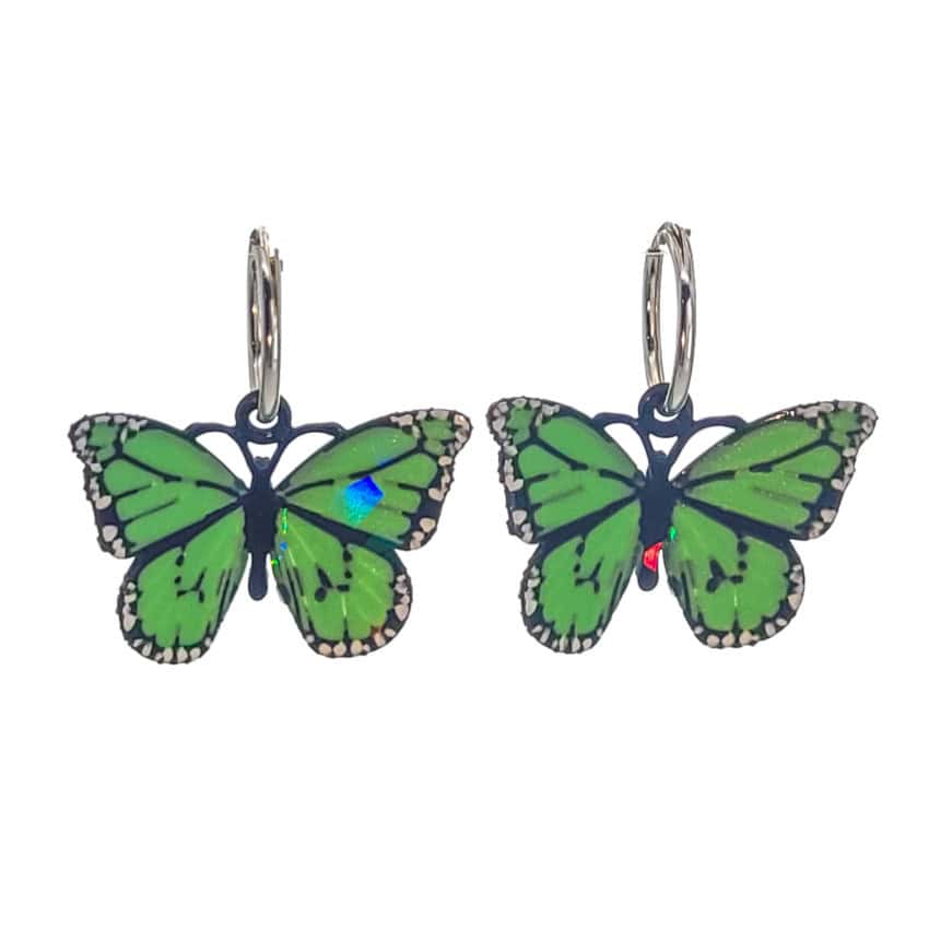 pendientes mariposa verde (2) pendientes mariposa verde (2)