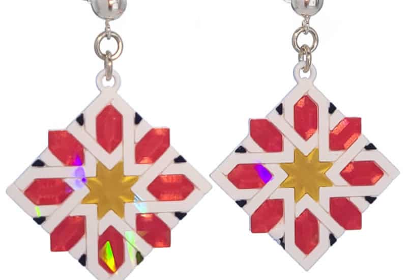 Pendientes Azulejo Sevillano · Inspiración Andalusí