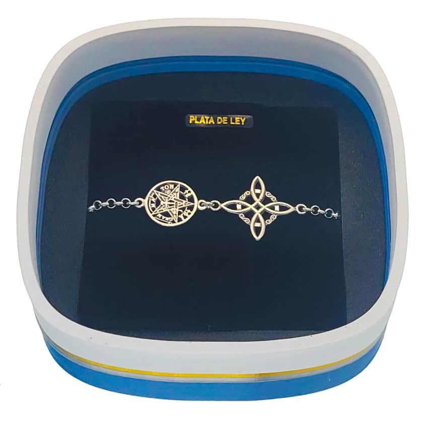 Pulsera doble protección Tetragramatón + Nudo de Bruja (4) Pulsera doble protección Tetragramatón + Nudo de Bruja (4)