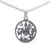 Colgante tetragramatón mediano en plata (1) Colgante tetragramatón mediano en plata (1)