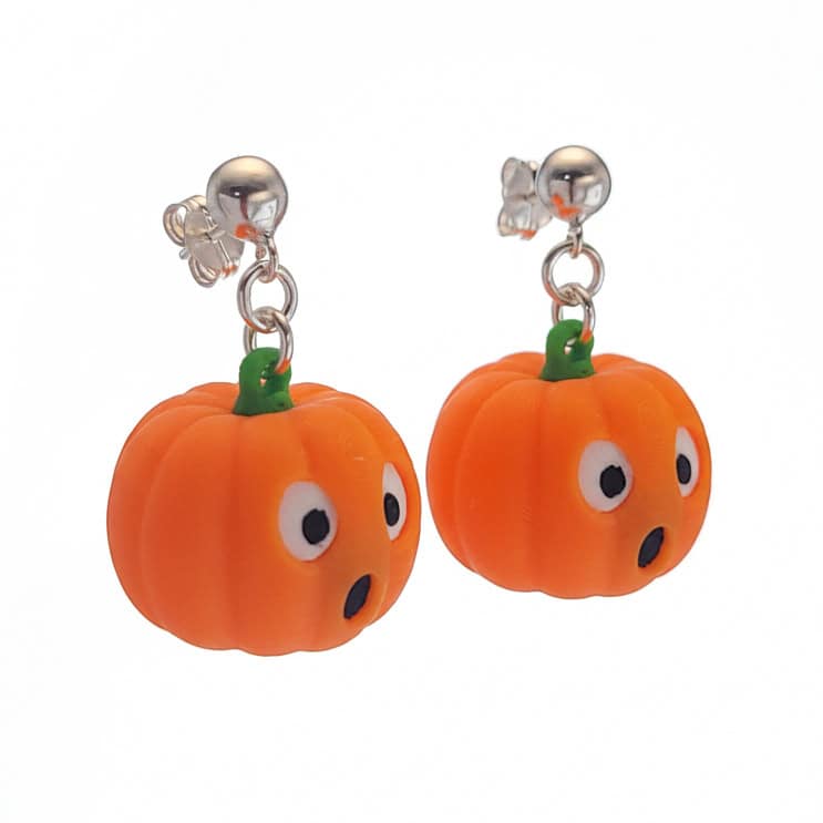 Pendientes Halloween calabaza sorprendida – cierre de plata (2) Pendientes Halloween calabaza sorprendida – cierre de plata (2)