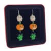 Pendientes trío de criaturas Halloween – cierre plata (1)