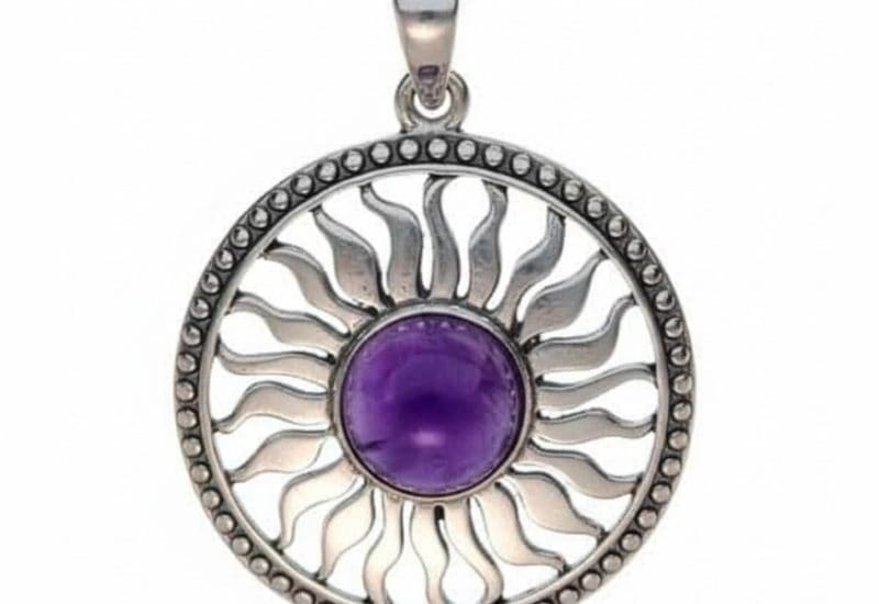 Colgante Sol de Amatista