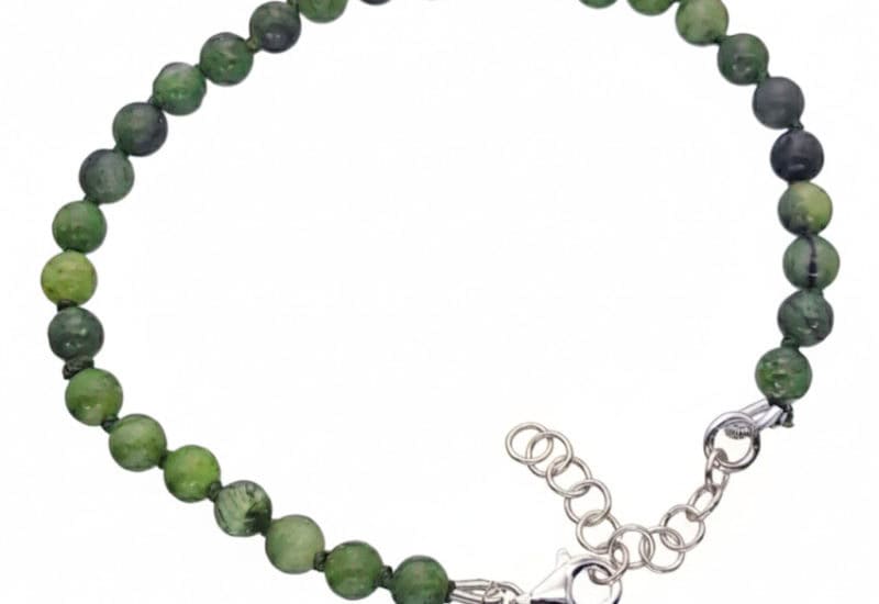 Pulsera bolas de jade