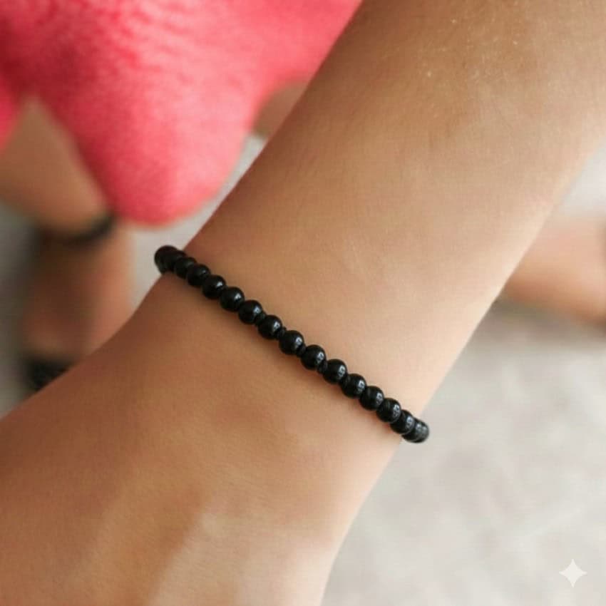 pulsera de obsidiana negra pulsera de obsidiana negra