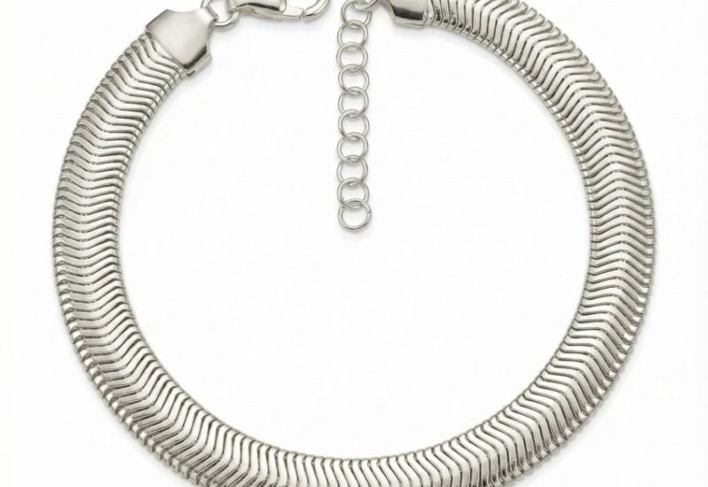 Pulsera serpiente en plata 925
