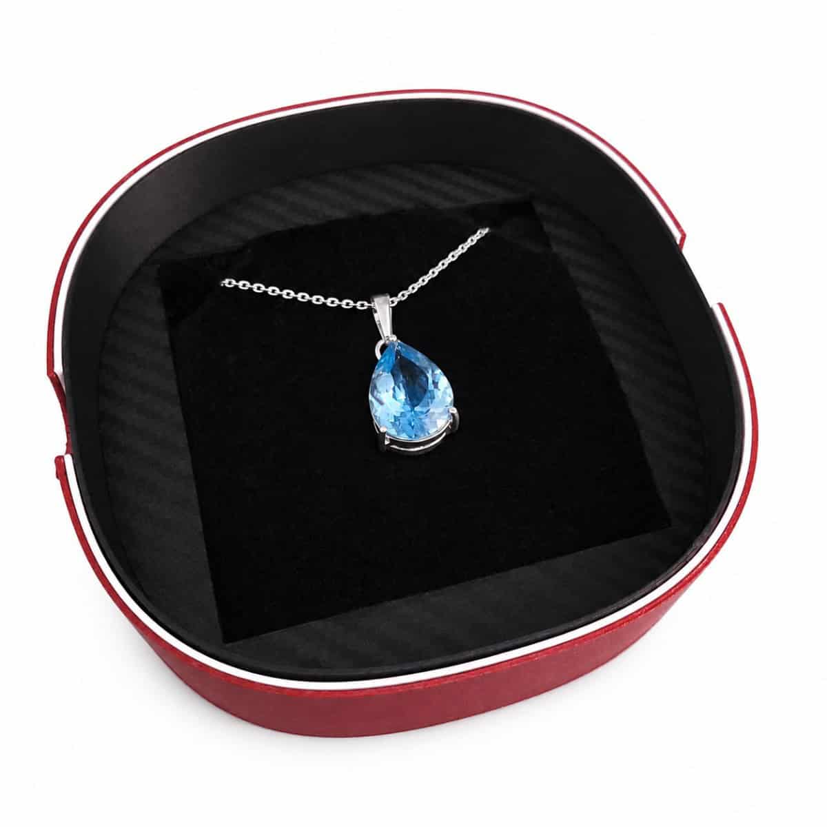 colgante lágrima de topacio azul en plata (4) colgante lágrima de topacio azul en plata (4)