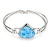 Pulsera con larimar y plata 925