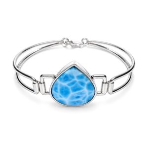 Pulsera con larimar en plata 925 Pulsera con larimar en plata 925