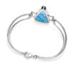 Pulsera con piedra de larimar en plata 925 Pulsera con piedra de larimar en plata 925
