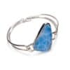 Pulsera de plata de ley y larimar Pulsera de plata de ley y larimar